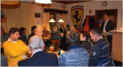 Thomas Angerstorfer konnte zahlreiche Besucher begrüßen