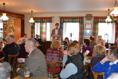 Gerald Vilsmeier führte durch die Veranstaltung