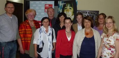 Die neu gewählte AfB-Vorstandschaft