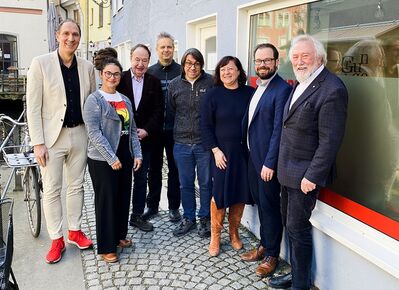 C. Schmid, MdB, S. Mettenleiter, Dr. H.M. Steiger, M. Ressler, T. Zwirner, PStS Dr. B. Kofler, J. Rothenbacher, M. Neun