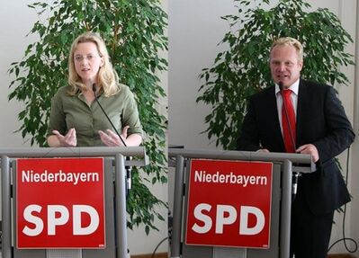 Natascha Kohnen und Thomas Wörz